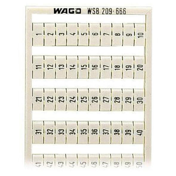 WAGO WSB-маркировочная карточка 209- 609 2650113