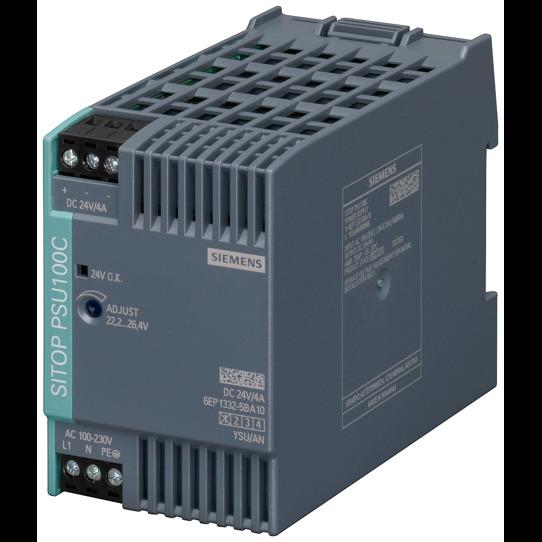 Блок питания стабилизированный SITOP PSU100S 24 V/2,5 A 6EP1332-2BA20 Siemens 6EP1332-2BA20
