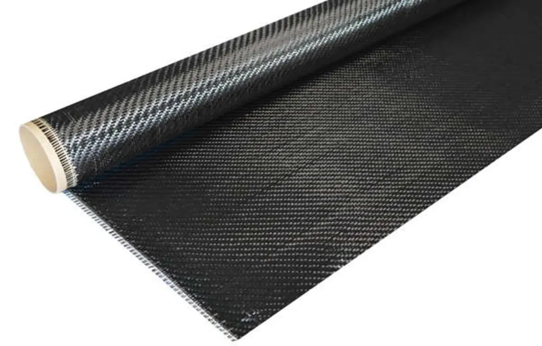 Углеткань 160 г/м² Twill, Н=100 см CF-160-TW-100
