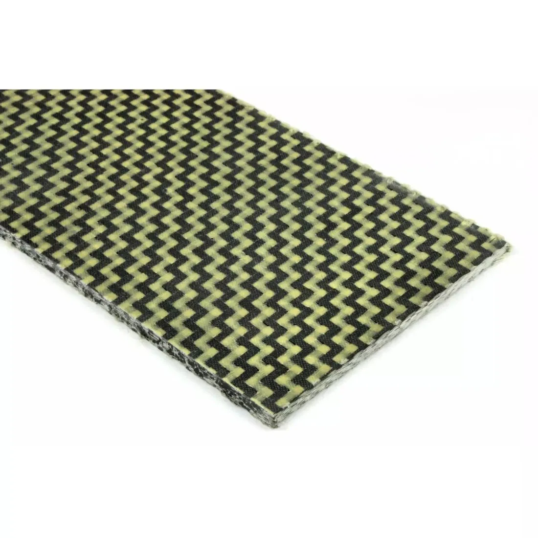 Углеарамидная ткань 195 г/м² Twill, чёрно-оранжевая CFAR-195-TW