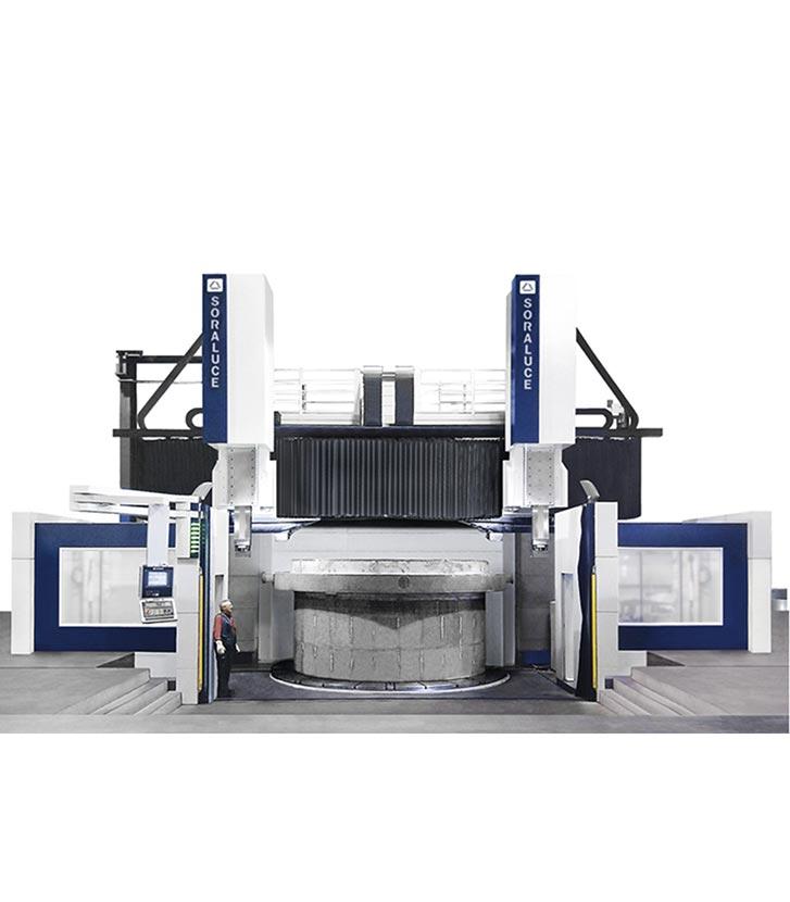 Тяжёлый вертикальный токарный станок с ЧПУ VERT-HEAVY-CNC